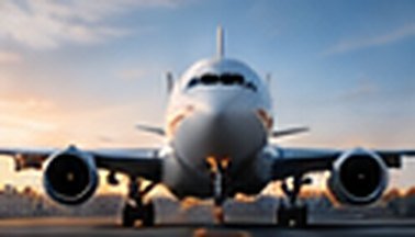 Passenger jet on the tarmac